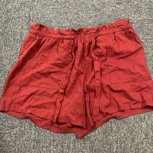 Burgundy Torrid Shorts